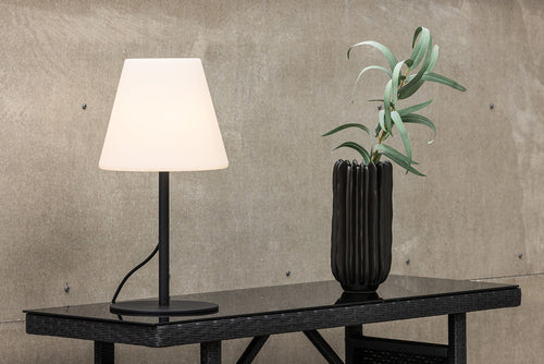 Rebellenclub Tuin Tafellamp Kudos - ø28cm - Zwart - vtwonen shop