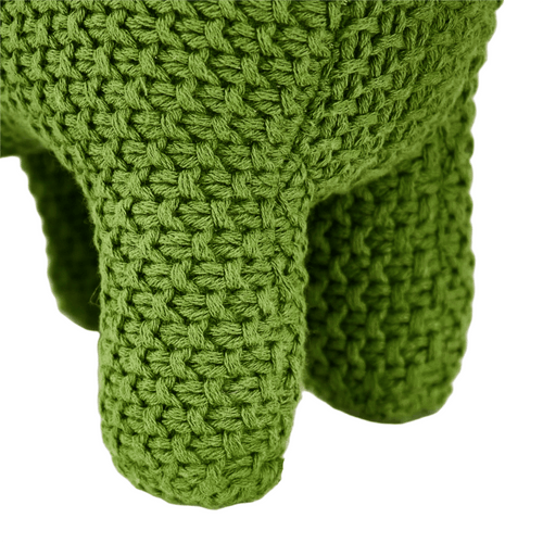 Pintado & Lacado knuffeldier Dinosaur - groente - 32 cm
