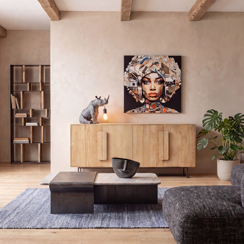 Kare Design Dressoir Mulino 4 deuren