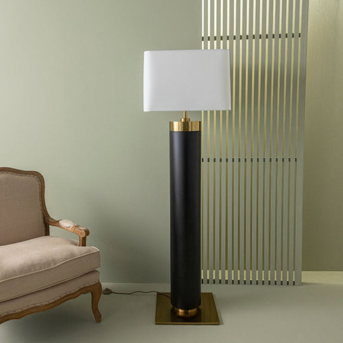 Signature - VENDOME Vloerlamp - Zwart - 50x50x165 cm