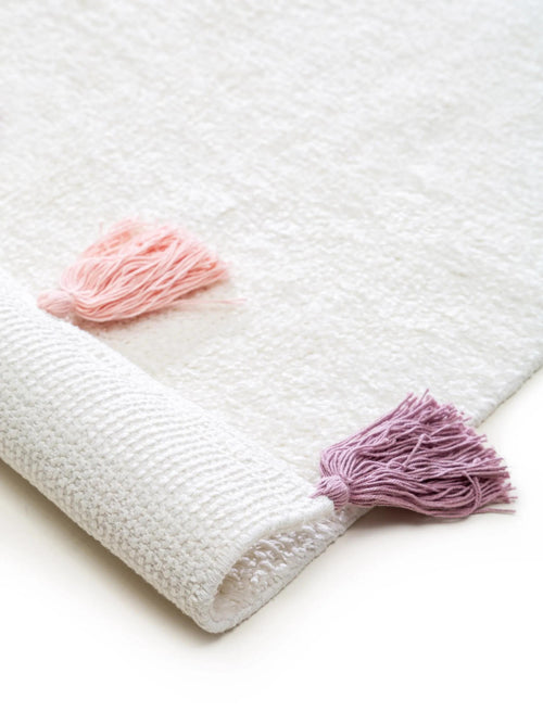 benuta wasbaar kindervloerkleed Malu - roze - 150x220 cm