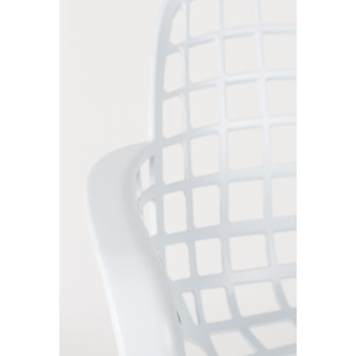 Zuiver Albert Kuip Tuin Eetkamerstoelen armleuning Wit - Set van 2 - vtwonen shop