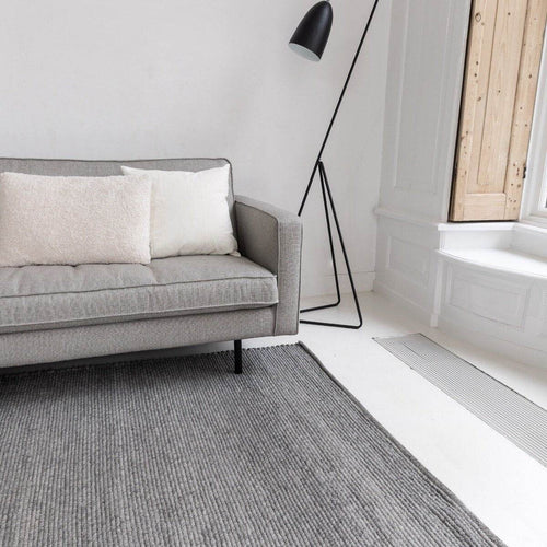 Interieur05 Wollen Vloerkleed Donkergrijs Vik - 140 x 200 cm