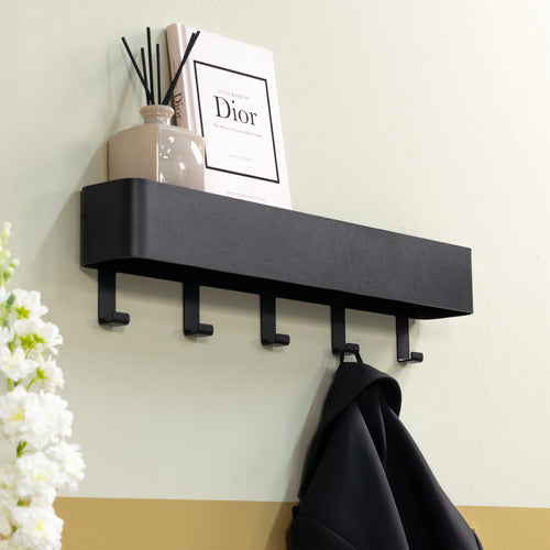 Spinder Design kapstok Dax Play 5 - Zwart - 5 haken