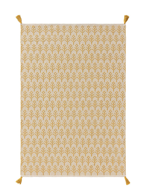 benuta wasbaar kindervloerkleed Elli - geel - 90x130 cm
