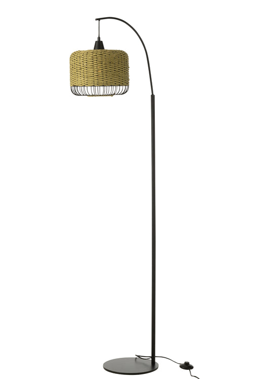 J-Line vloerlamp Lantaarn - metaal - groen