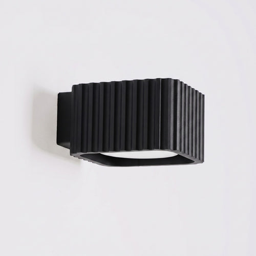 Sollux Lighting Wandlamp RIFF zwart Gx53 - 10x12x6cm