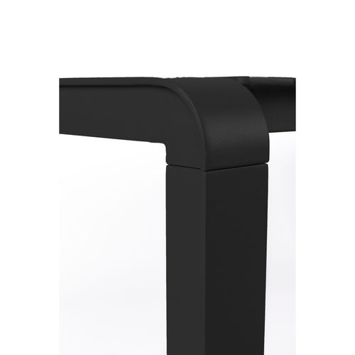 Zuiver Vondel Tuintafel 168,5x87 cm Aluminium Zwart