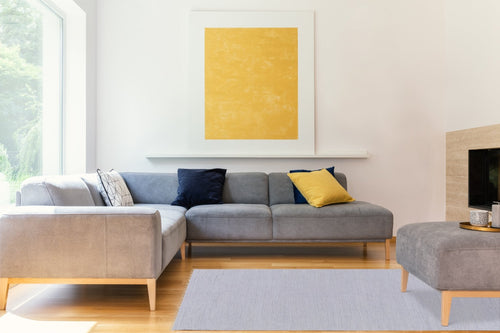 AFK Living vloerkleed Kairouan - handgemaakt - Gerecycled katoen - 70 x 200 cm