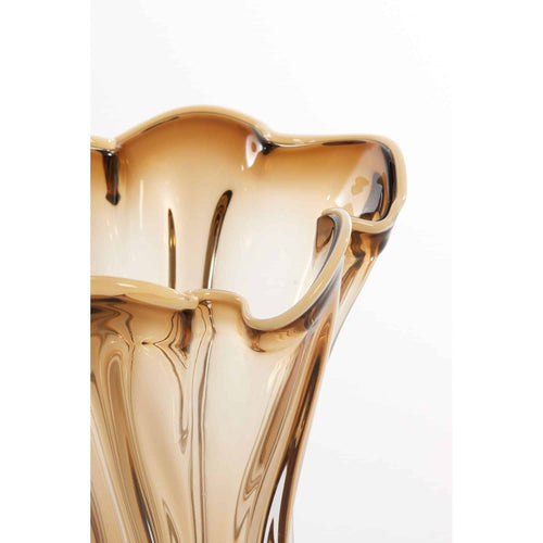 Light & Living vaas Kazuno - bruin - Ø26cm - vtwonen shop