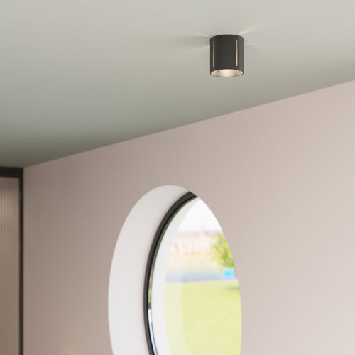 Sollux Lighting Wandlamp INEZ zwart - 10x12x10cm