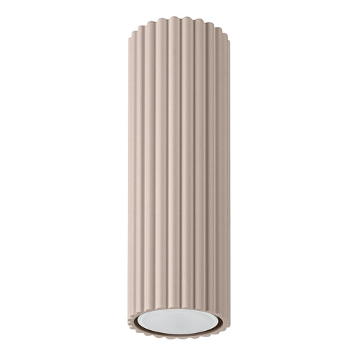 Sollux Lighting Plafondlamp KARBON 20 taupe - 6,5x6,5x20cm