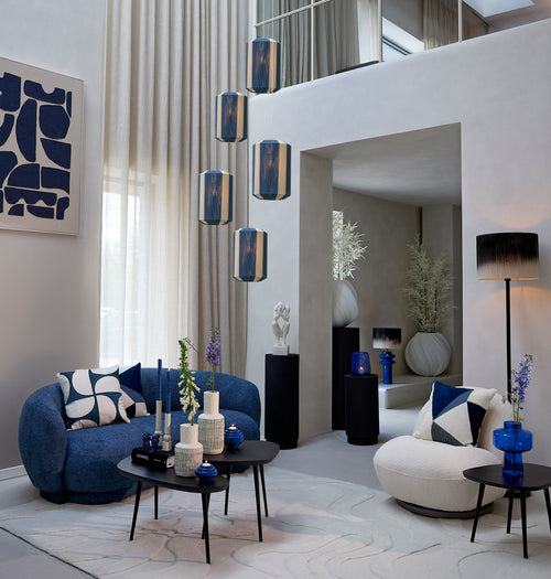 Light & Living kussen REJAS - 45x45cm - blauw