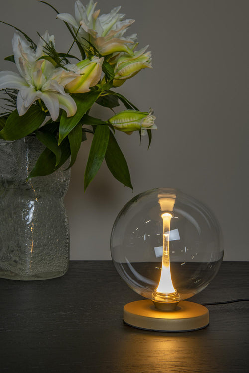 Lucide tafellamp GISELA - Geïntegreerde LED - Transparant - vtwonen shop