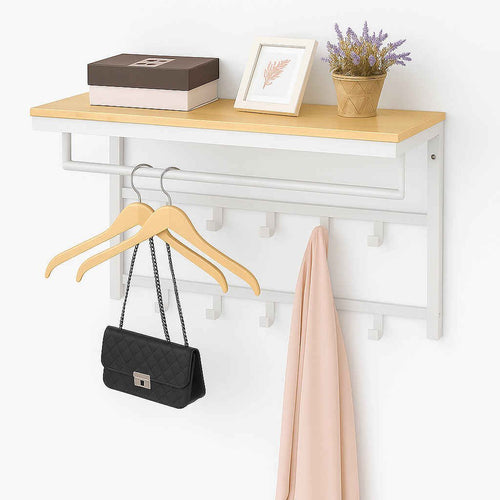 Ylumen kapstok Wesly -  30  x 42   cm - wit