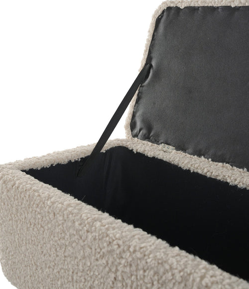 Lisomme Sem Teddy Bankje met Opbergruimte - Grijs - vtwonen shop