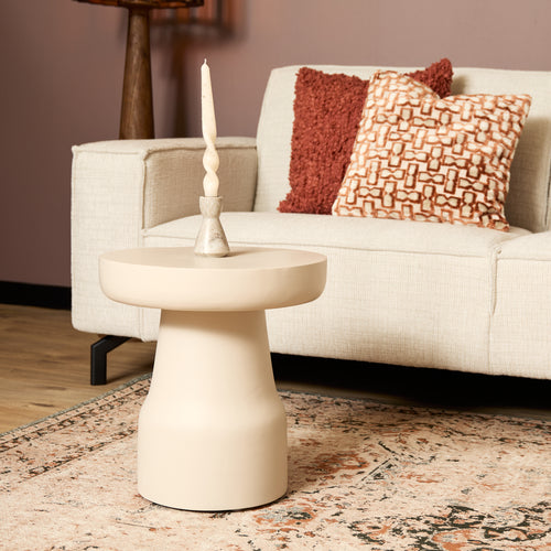 Starfurn  bijzettafel Drum - wit - 40x40x42cm - vtwonen shop