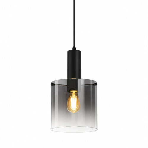 Searchlight hanglamp Sweden - 1 lichts - 22  x 120   cm - zwart