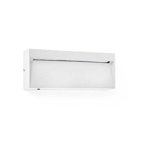 Faro Dune Dune Rechthoekige LED Buitenwandlamp Mat Wit IP65 Kleurtemperatuur 2200-4000K