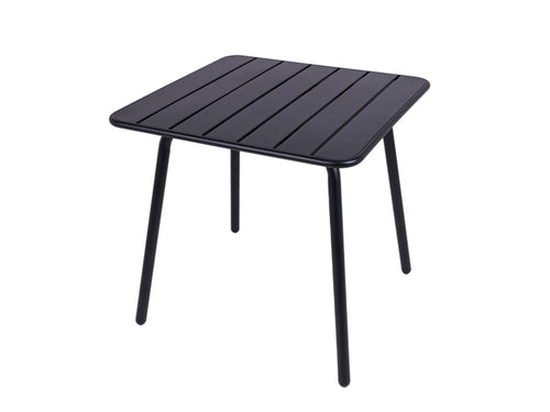 MaximaVida metalen vierkante tuintafel Max 80 x 80 cm zwart - vtwonen shop