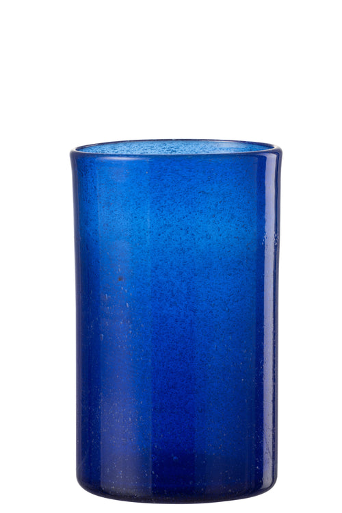 J-Line drinkglas Lisboa - glas - blauw - 6 stuks - vtwonen shop