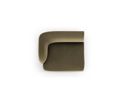 Micadoni linker module Miley flueel groente - 90x90x70cm