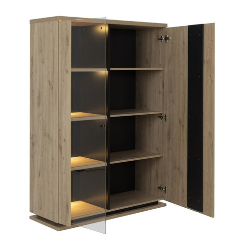 CALICOSY - Servieskast 2 deuren Franse fabricage - Litch hout - 45x120x170 cm