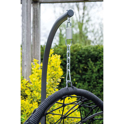 Garden Impressions hangstoel Panama swing egg- rope zwart - vtwonen shop