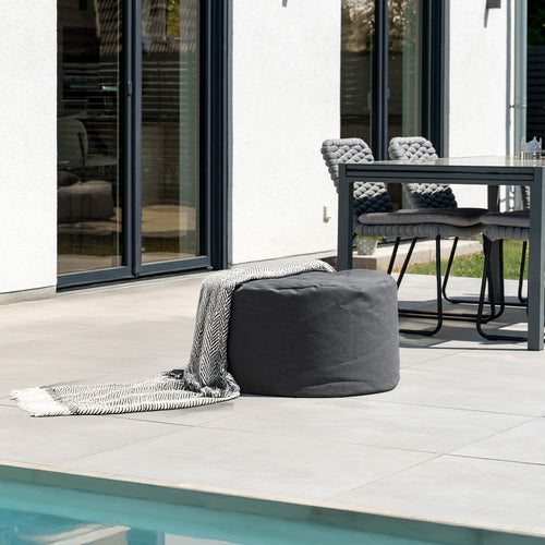 HOME DELUXE XXL Outdoor zitzak CLOUD kruk - antraciet