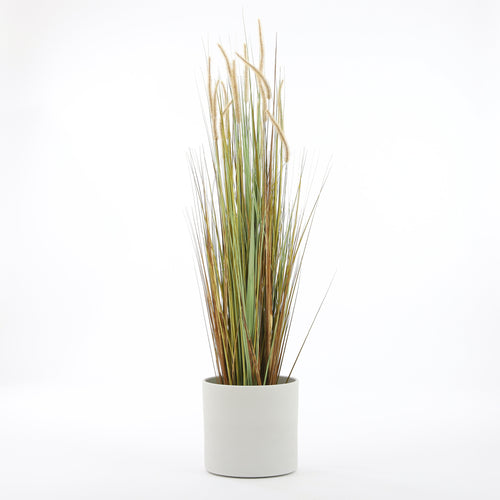 Mica Decorations Era Bloempot - H31 x Ø33 cm - Ruw - Lichtgrijs - vtwonen shop