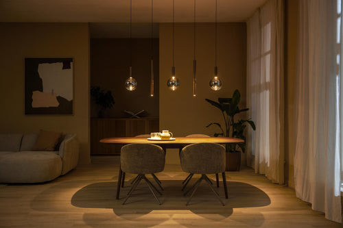 Lucide hanglamp JASMINE - Geïntegreerde LED - Koper