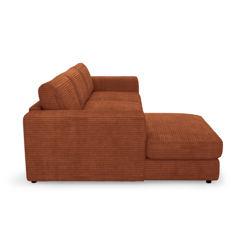 Sia Home -  WILL - Corduroy - Terracotta - 304cm