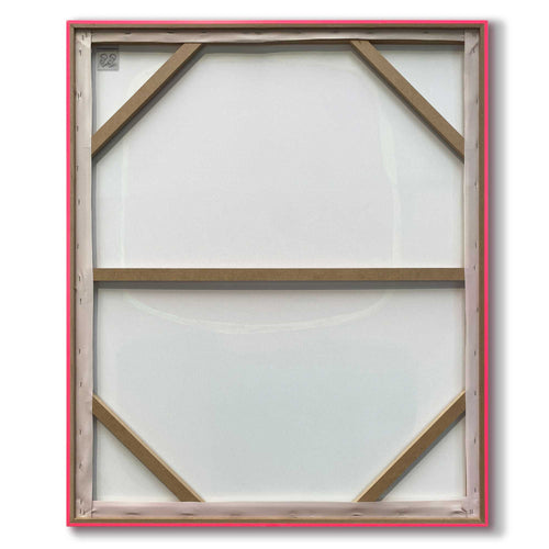 Reinders Organische vormen mixed media -  roze - woonkamer - 120x100cm