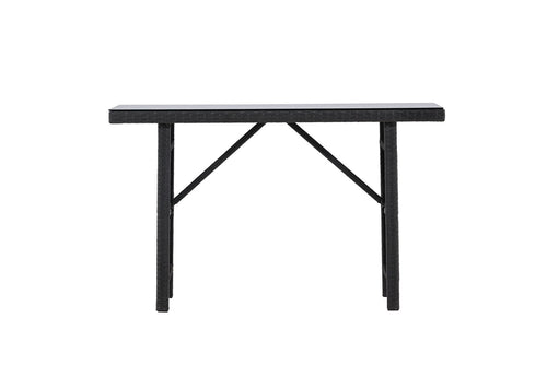 Rebellenclub Tuin Bijzettafel Brisko - 120 x 40cm - Zwart - vtwonen shop