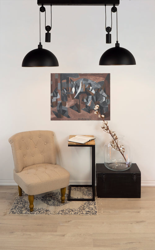 EGLO hanglamp Winkworth 1 - 2 x e27 - ø 38 cm - zwart - vtwonen shop