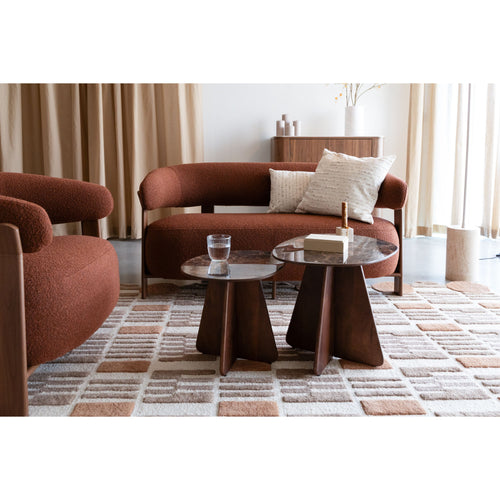 Housecraft Living Robyn 2-Zitsbank Bruin