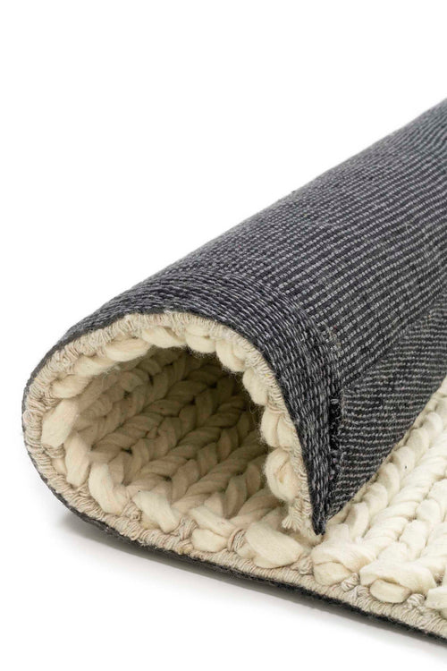 Rebellenclub Vloerkleed Kabel Licht - beige - 160 x 230 cm