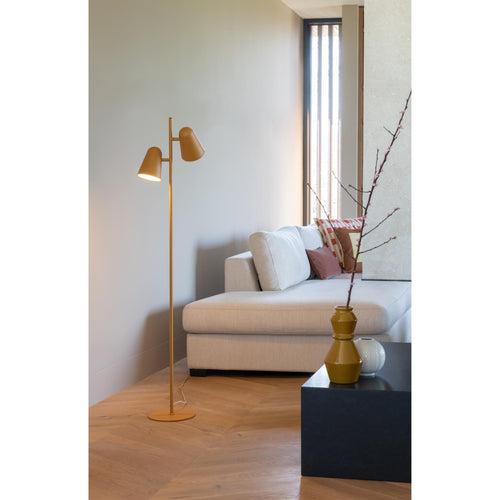 it's about RoMi vloerlamp Salamanca - geel - 28x28x145cm - vtwonen shop