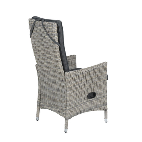Cuba verstelbare fauteuil - vintage willow - reflex black - vtwonen shop