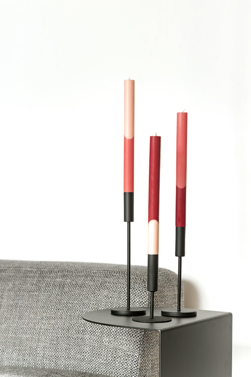 Originalhome dinerkaarsen diagonaal Love - 30 cm - set van 3 - vtwonen shop