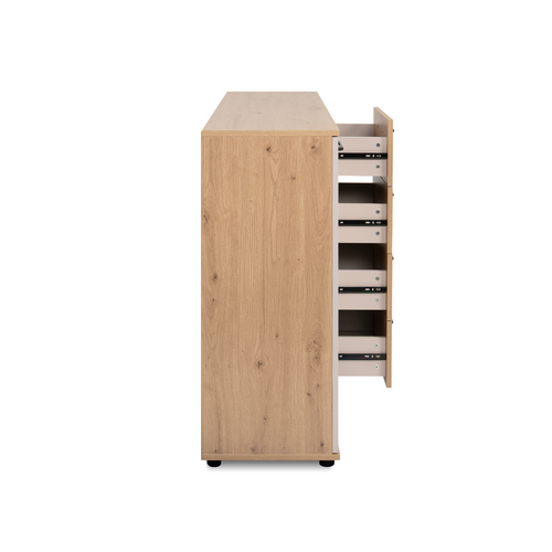 Calicosy - Dressoir LINO - licht hout 120x35x85,5 cm