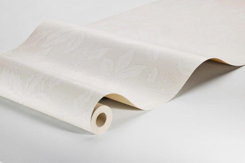 Borastapeter behang bladeren wit - 53 cm x 10.05 m - 661014