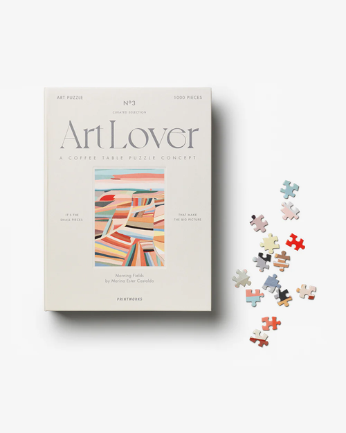 Printworks Art Lover Boek Puzzel - Morning Fields - 1000 stukjes