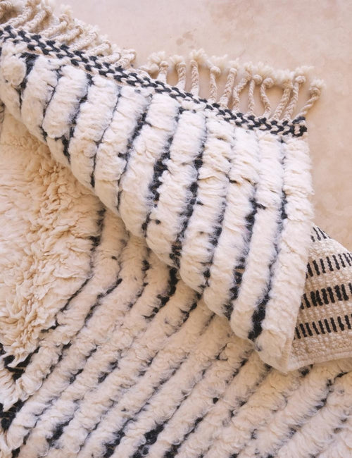 AFK Living vloerkleed Berber - handgemaakt - Wol - 134 x 290 cm - vtwonen shop