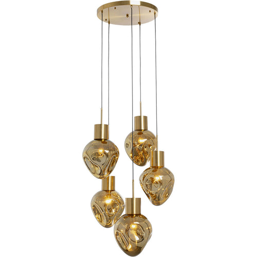 Kare Design Hanglamp Supernova 50cm goud - vtwonen shop