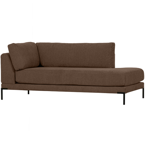 vtwonen lounge element Couple - Polyester - Bruin - 89x100x200 - vtwonen shop