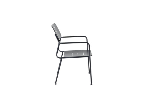 Rebellenclub Tuinstoel Cosmo - Set van 2 - Zwart - vtwonen shop