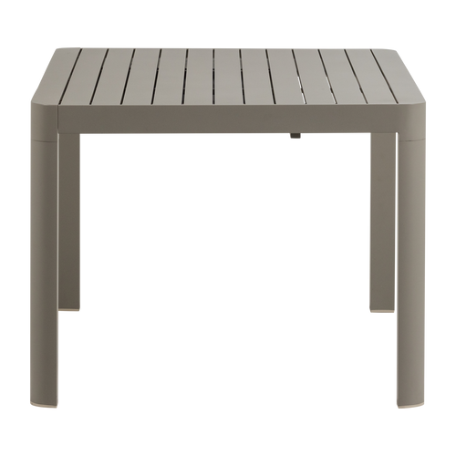 WOOOD tuintafel uitschuifbaar Ovara - Aluminium - Zand - 76x150x150
