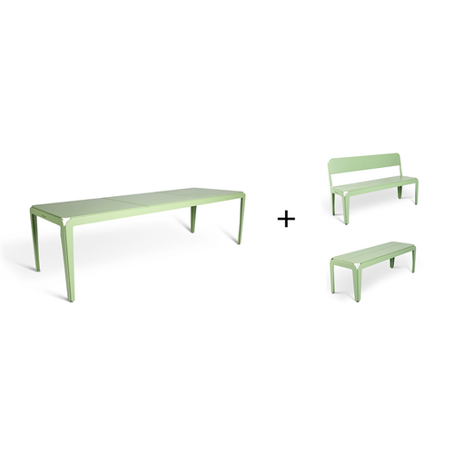 Weltevree Bended table 270 including benches