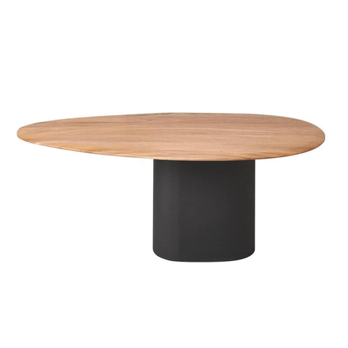 Signature - Kiezel tafel - Licht hout - 200x110x76 cm